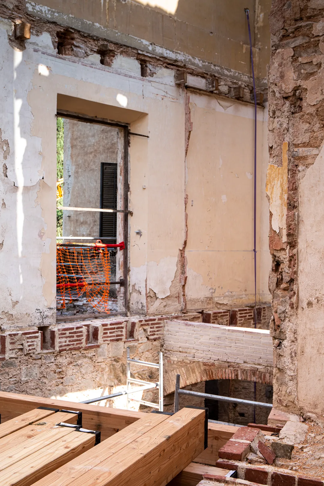 Renovation Marqués d'Alfarrás Palace. Jose Masterton