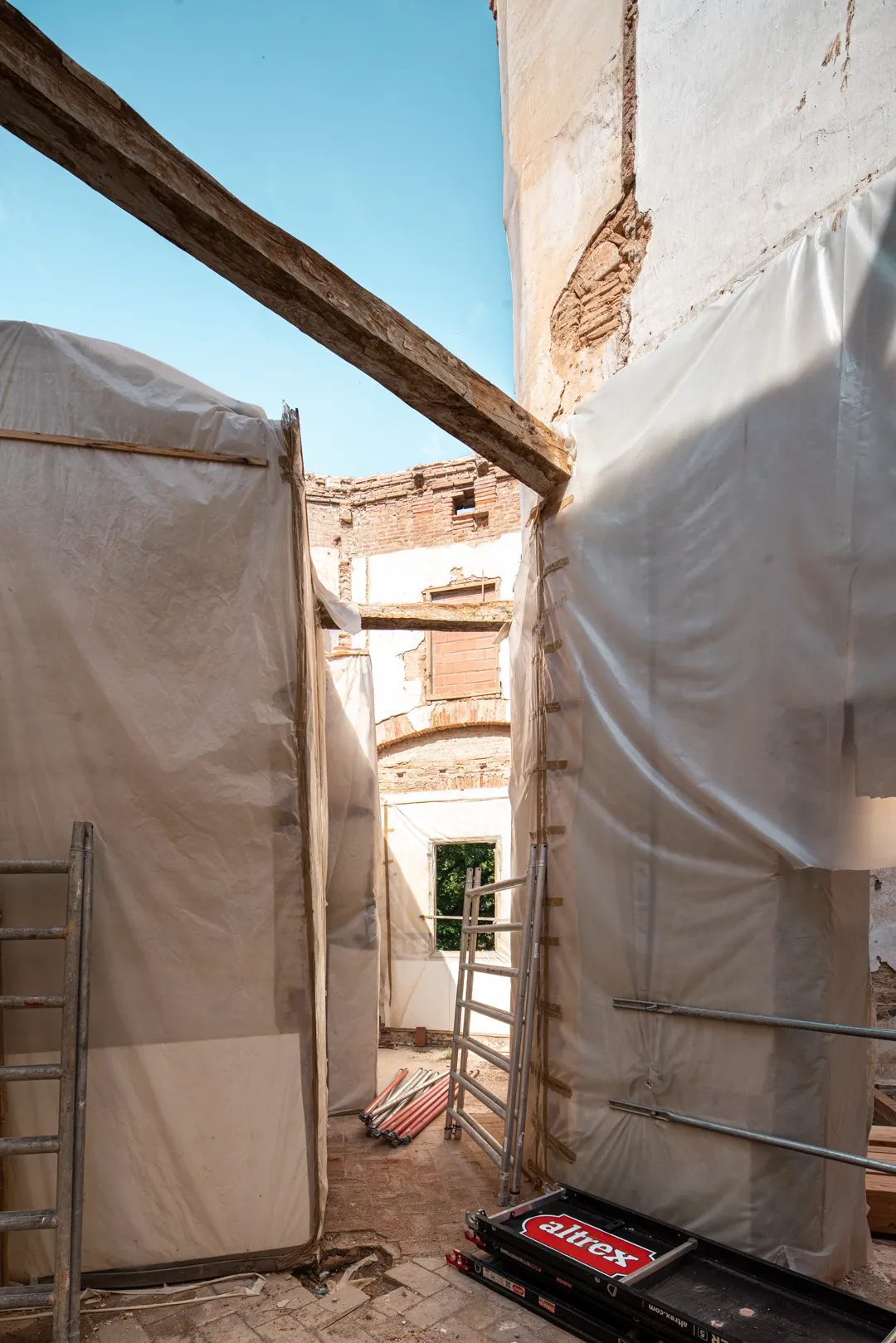 Renovation Marqués d'Alfarrás Palace. Jose Masterton