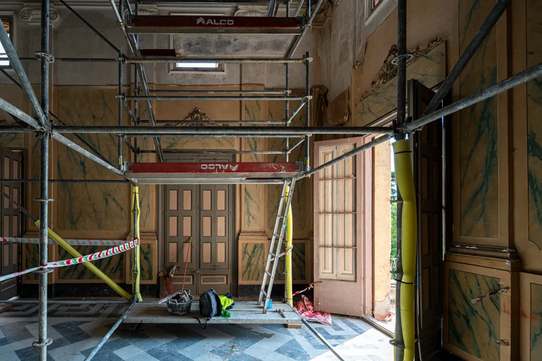 Renovation Marqués d'Alfarrás Palace. Jose Masterton