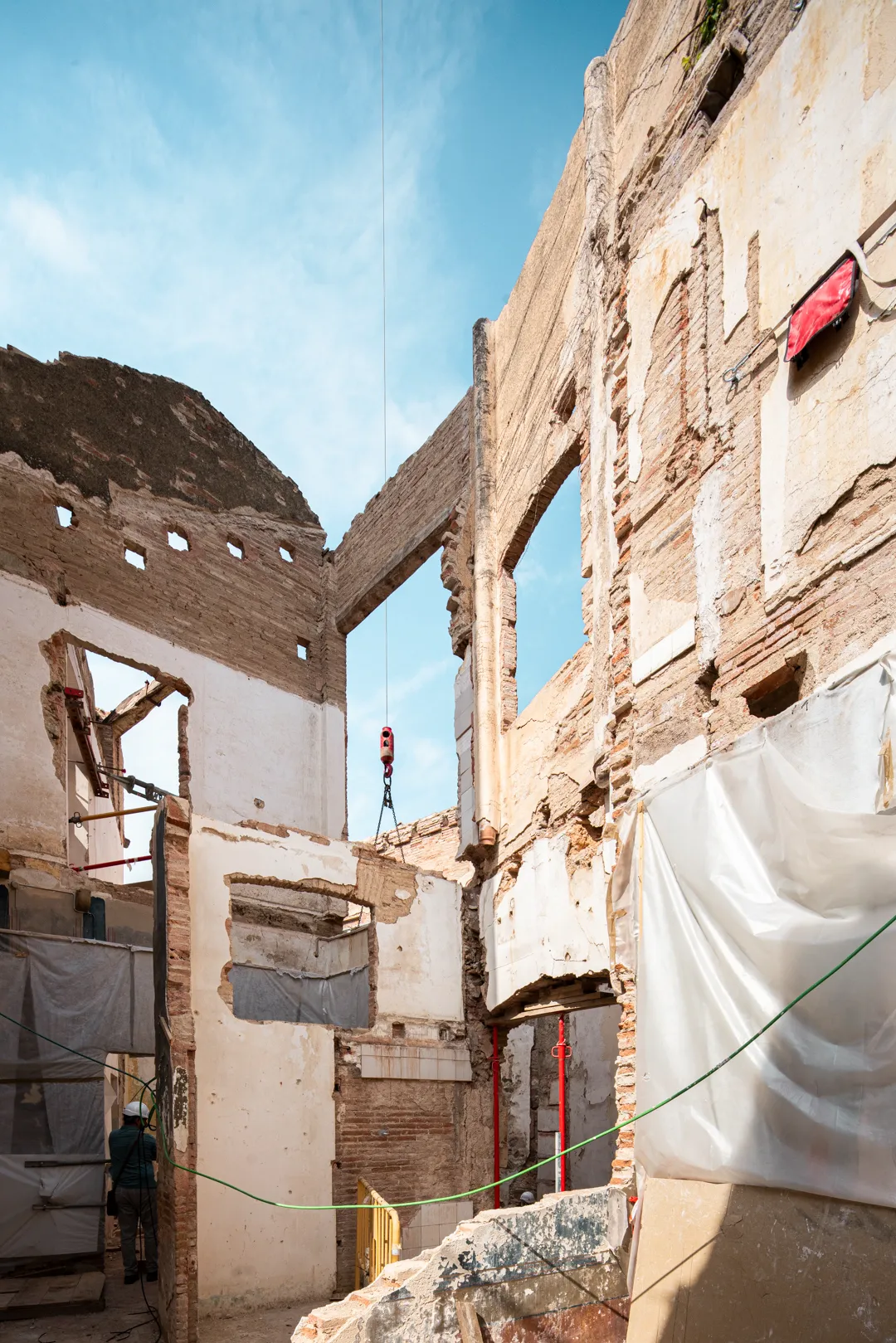 Renovation Marqués d'Alfarrás Palace. Jose Masterton