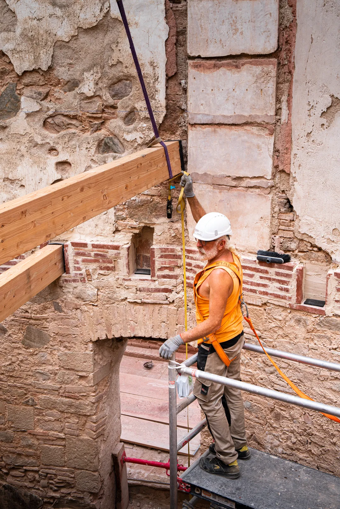 Renovation Marqués d'Alfarrás Palace. Jose Masterton