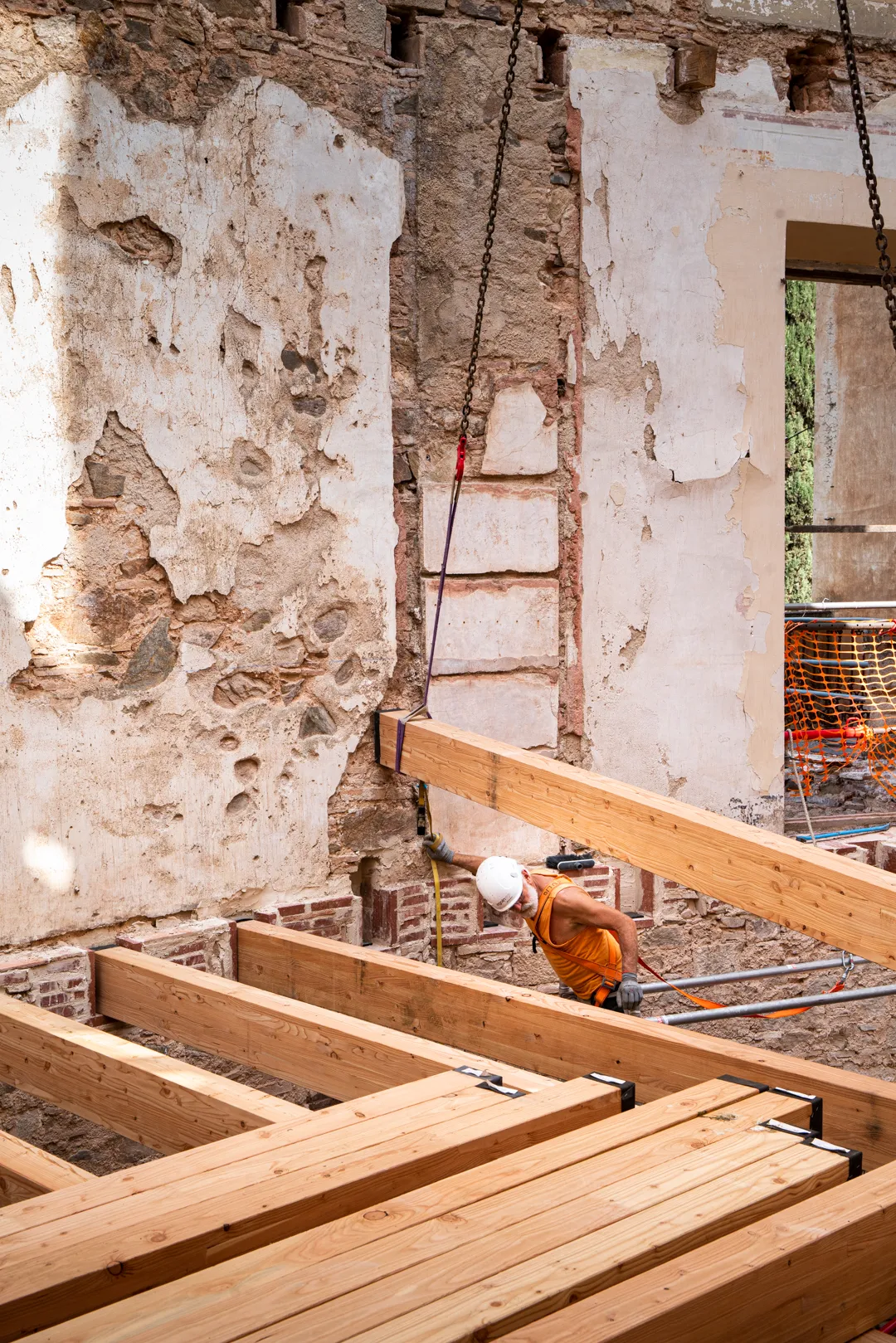 Renovation Marqués d'Alfarrás Palace. Jose Masterton