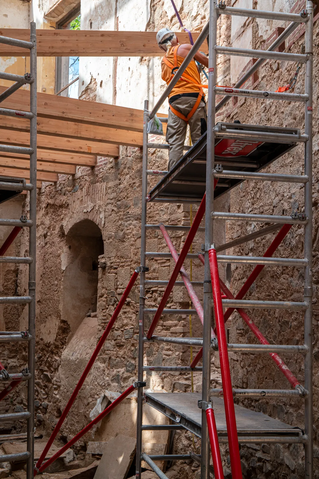 Renovation Marqués d'Alfarrás Palace. Jose Masterton