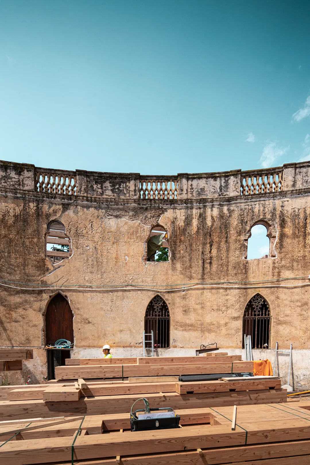 Renovation Marqués d'Alfarrás Palace. Jose Masterton